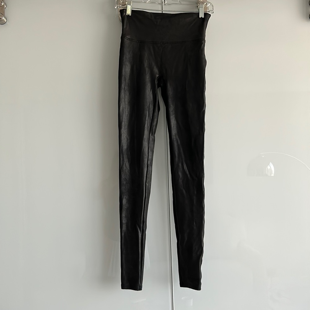 Faux Leather Spanx Leggings